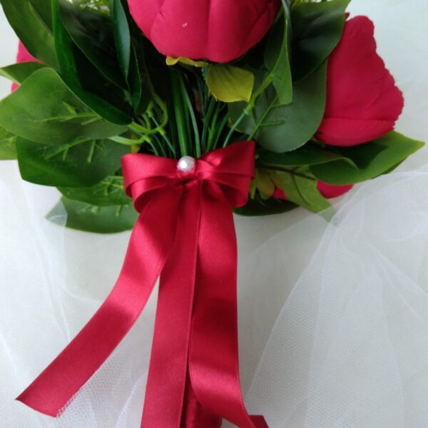 Buquê de Noiva Peônias e Orquídeas