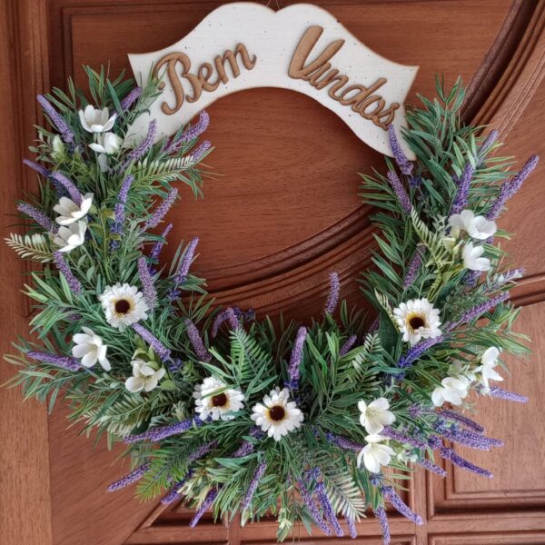 Guirlanda de Porta de Lavandas