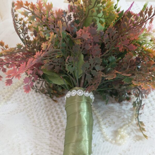 Buquê de Noiva Ramos de Avencas