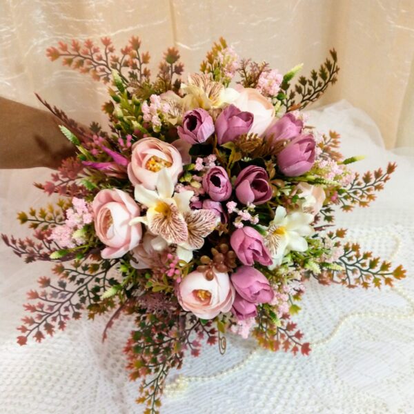 Buquê de Noiva Ramos de Avencas