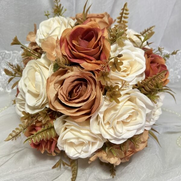 Buquê de Noiva Tons Terrosos