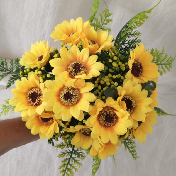 Buquê de Noiva de Girassol