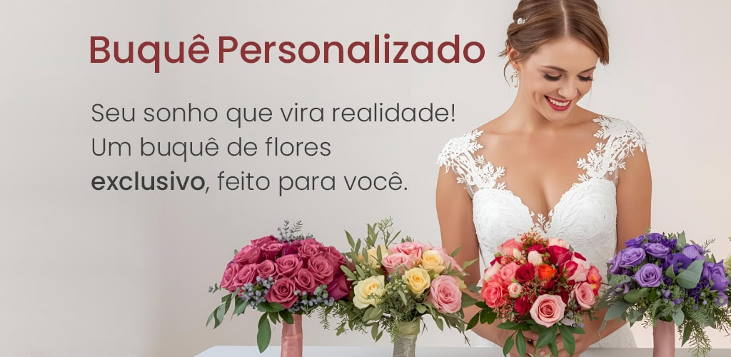 Buquê de flores com rosas rosas para casamento, arranjo floral elegante.